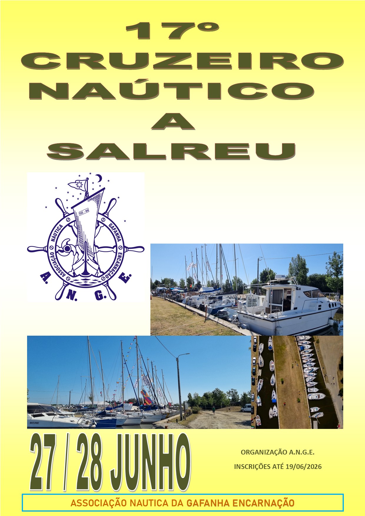 17º Cruzeiro Nautico a Salreu 2026